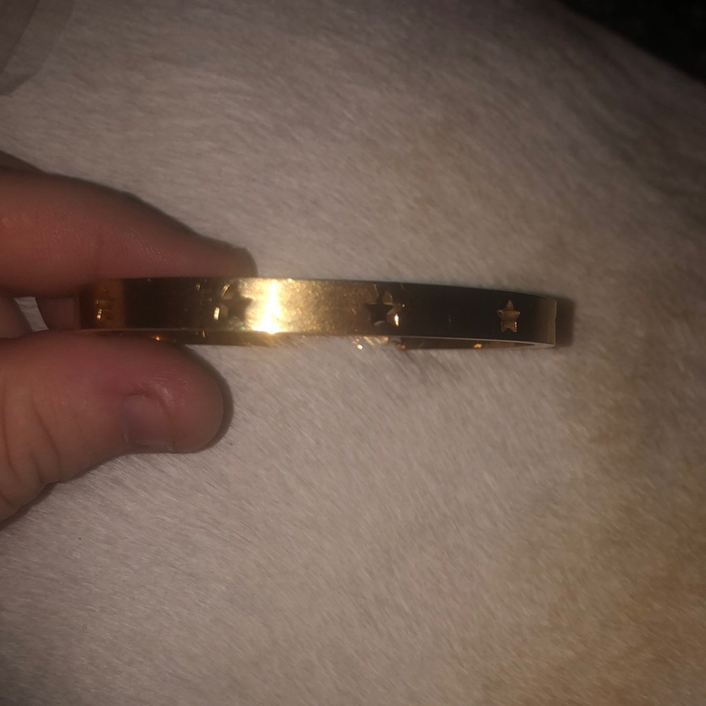 gold star bracelet